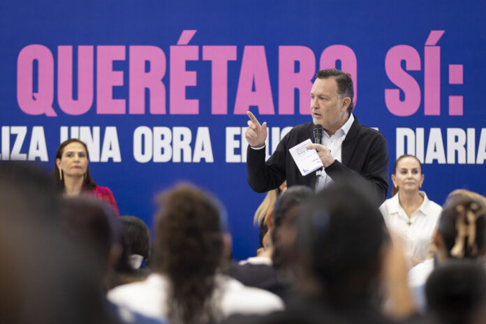 Mauricio Kuri presenta resultados del programa “Contigo en la Escuela” 2025