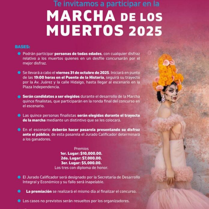 San Juan del Río convoca a participar en Concurso de Plañideras, Catrinas y Marcha de los Muertos