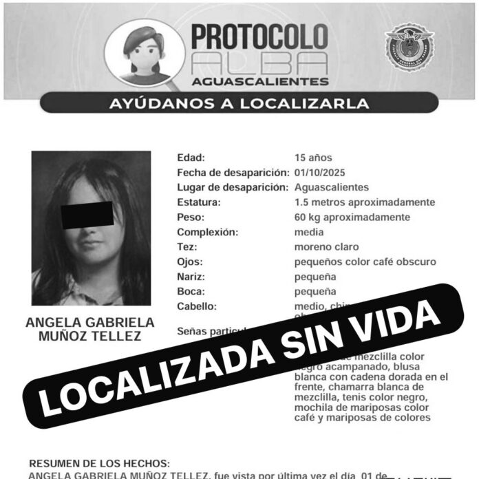 Era Ángela Gabriela, de 15 años, la mujer localizada sin vida en Tequisquiapan