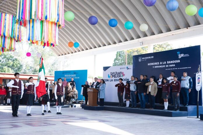 Construyen aulas de educación especial en el COBAQ 10 de San Juan del Río