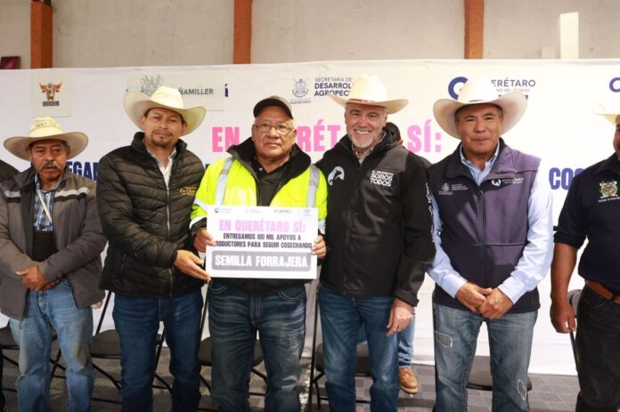 Continua SEDEA brindando apoyos a productores del semidesierto