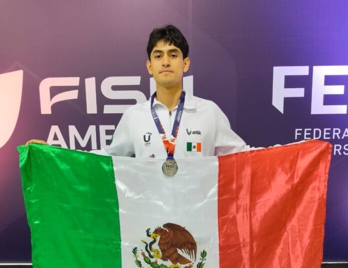 Estudiante de la UTEQ gana plata en Panamericano Universitario de Taekwondo