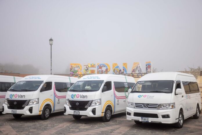 Mauricio Kuri encabeza arranque de QroVan en el Semidesierto para conectar 6 municipios