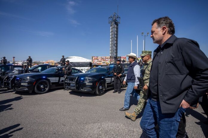 Mauricio Kuri realiza Pase de Revista para seguridad de la Feria Ganadera 2025