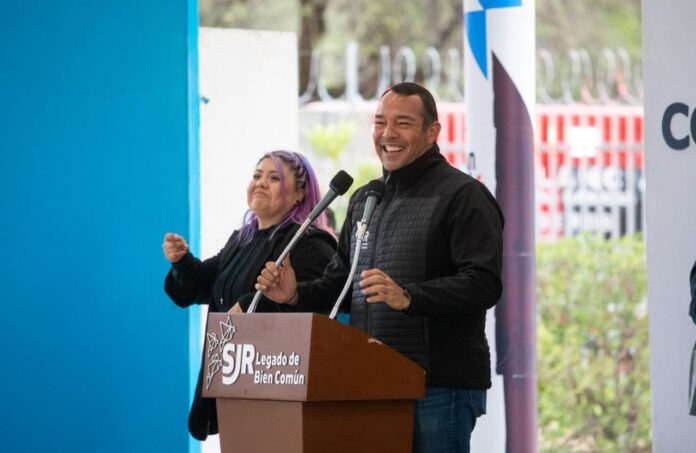 Roberto Cabrera entrega obras en telesecundaria de Senegal de Las Palomas con más de 2.2 mdp de inversión