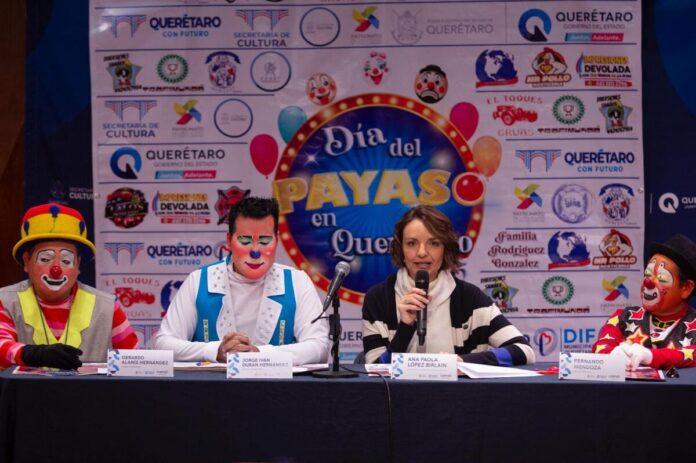 SECULT anuncia celebración del Día Nacional del Payaso en Querétaro