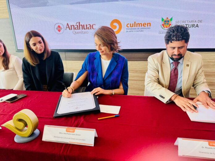 SECULT y Universidad Anáhuac firman convenio para impulsar la ciencia, la tecnología y la cultura