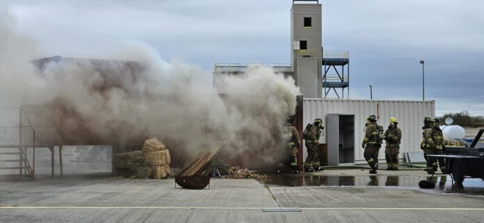 Participa personal de CEPCQ en Primer Entrenamiento Binacional de Bomberos