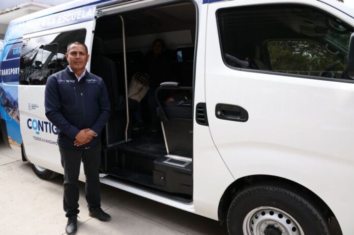 SEDESOQ atiende a más de 10 mil estudiantes con Transporte Escolar Gratuito
