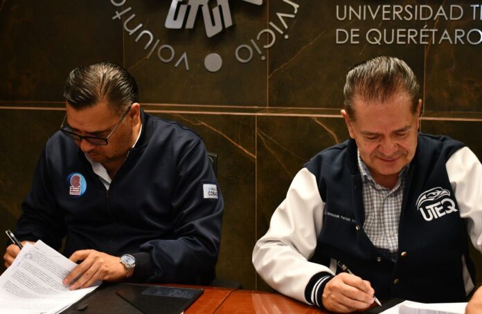 UTEQ y COBAQ firman convenio para impulsar la formación y orientación universitaria de estudiantes