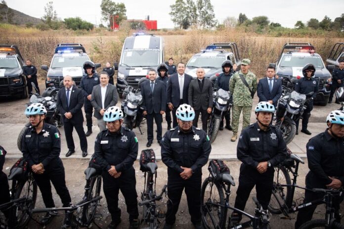 San Juan del Río invierte 39.7 millones de pesos en patrullas y equipamiento policial