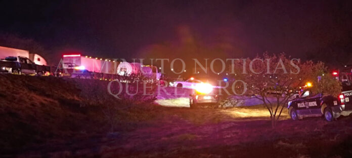 Aseguran pipa tras persecución en carretera 57; detienen a dos personas