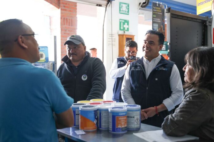 Encabeza Luis Nava recorridos de la estrategia “Aquí Contigo” en Jalpan de Serra