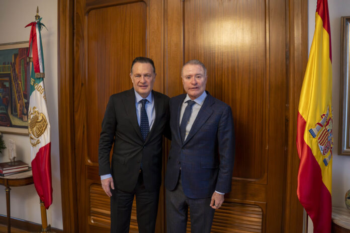 Fortalece Mauricio Kuri vínculos estratégicos con España para proyectar a Querétaro