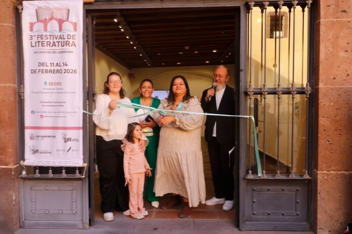 Inicia Tercer Festival de Literatura 2026 en SJR