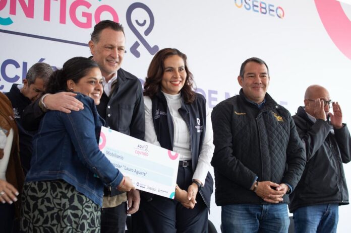 Anuncia Mauricio Kuri inversión para fortalecer escuelas en SJR