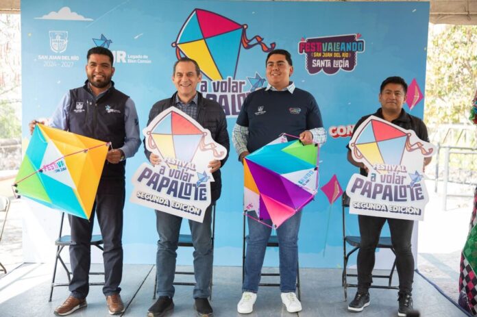 Santa Lucía se llena de color con la segunda edición del festival “A Volar Papalote”