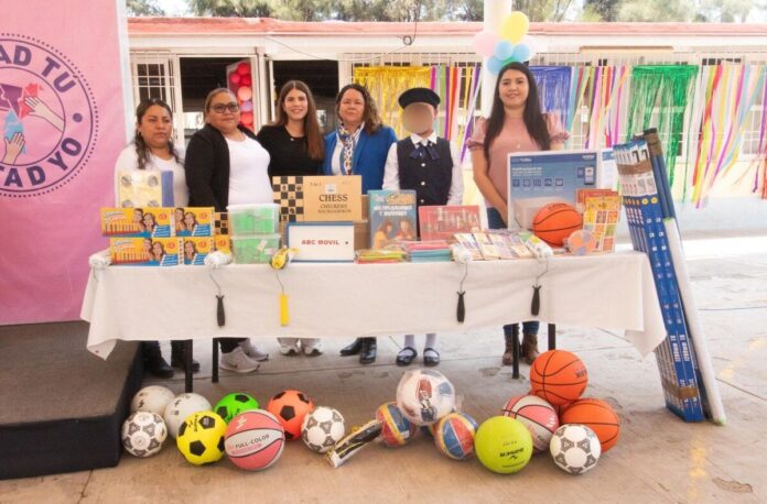 DIF SJR entrega infraestructura educativa en Santa Matilde con programa “Mitad Tú, Mitad Yo”