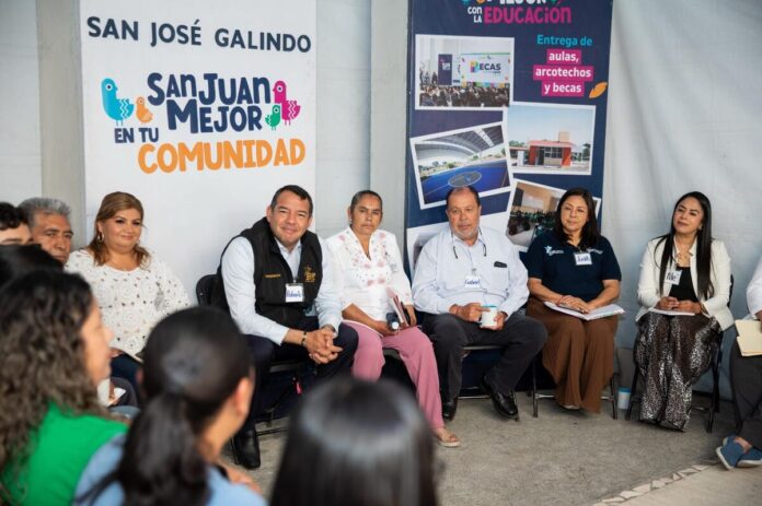 Fortalecen servicios y atención directa en San José Galindo con el programa “Miércoles en tu Comunidad”