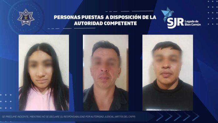 Tres extranjeros detenidos por realizar cobros “gota a gota” en La Estancia, SJR