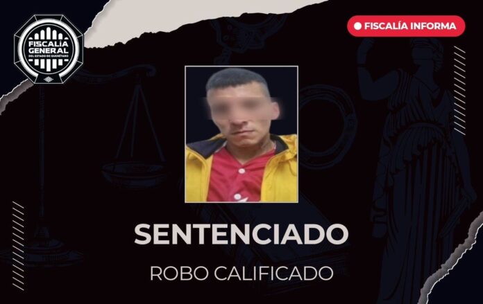 Sentencian a sujeto por robos con violencia en colonias de Querétaro