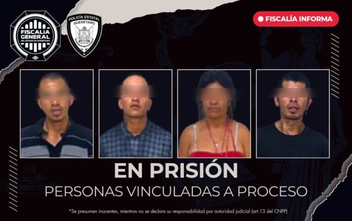 Vinculan a proceso a cuatro personas por robo a casa habitación en la colonia Salitre