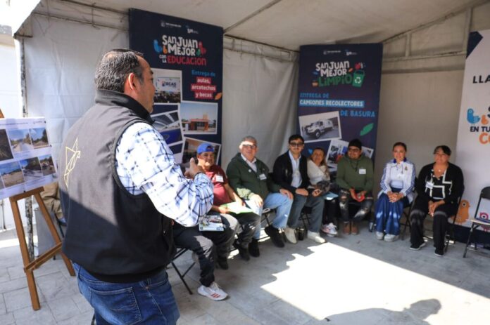 Con “Miércoles en Llanitos” Gobierno Municipal de San Juan del Río mejora la comunidad y mantiene cercanía con sanjuanenses