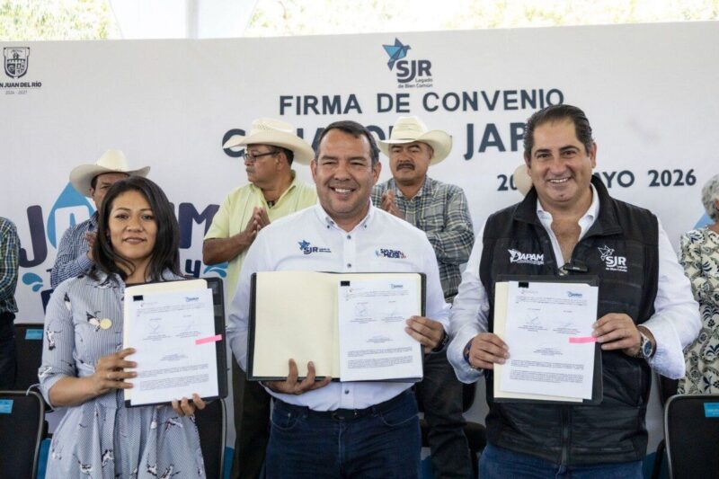 JAPAM, Gobierno Municipal y CONAFOR renuevan convenio “Raíces del Agua”