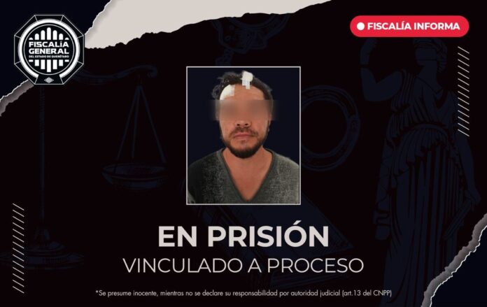 Vinculan a proceso a homicida en SJR; dictan prisión preventiva