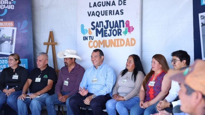 Encabeza Roberto Cabrera jornada de atención ciudadana en la comunidad de Laguna de Vaquerías