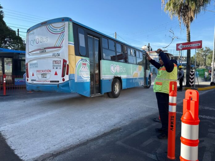 Anuncia AMEQ el regreso a la normalidad del sistema Qrobus en la zona de El Cerrito
