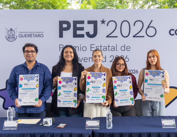 Lanza SEJUVE la convocatoria para el Premio Estatal de la Juventud 2026
