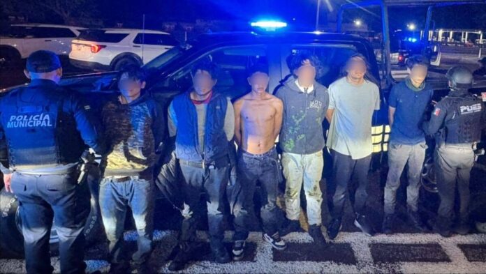Capturan a 6 sujetos armados tras persecución y balacera en San Juan del Río
