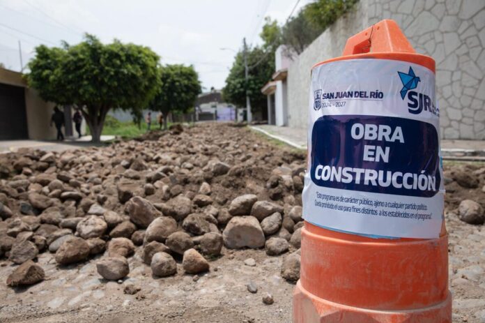 Gobierno Municipal arranca obras para rehabilitar calles en Centro Histórico y Vegas del Río con 4.2 mdp de inversión