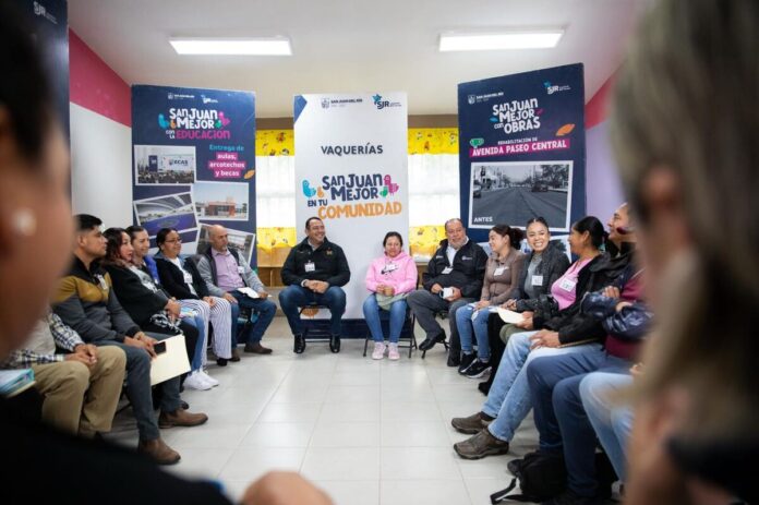 Lleva Roberto Cabrera edición número 40 de las jornadas ciudadanas con “Viernes en Vaquerías”