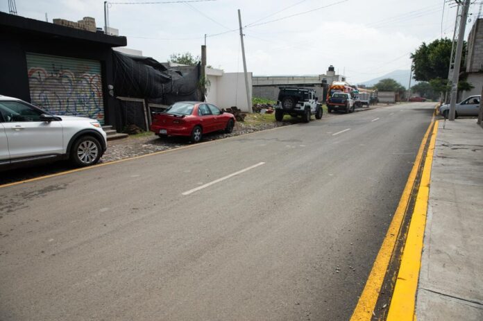 Mauricio Kuri entrega rehabilitación vial en zona oriente de SJR