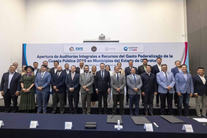 Inicia la ASF auditorías integrales al gasto federalizado en los 18 municipios de Querétaro