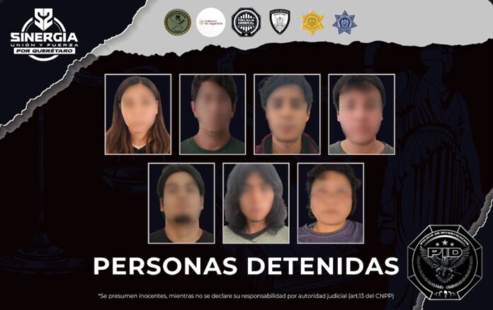 Detienen a siete personas en cateos contra puntos de narcóticos en Querétaro y Corregidora