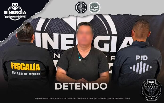 Sinergia cumplimenta orden de reaprehensión contra Alejandro “N” por abuso sexual en el Estado de México