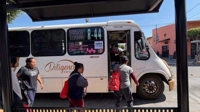 Demandan reestructura urgente del transporte público en la zona oriente de SJR