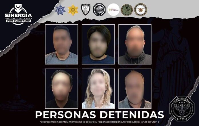 Detienen a seis personas tras cateos en Querétaro y Corregidora