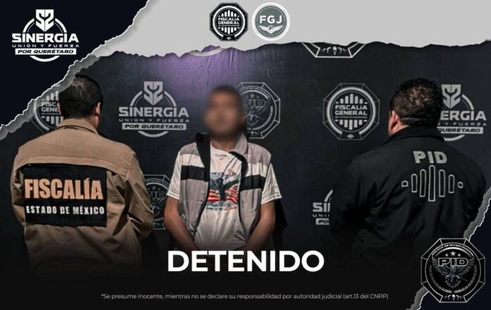 Detienen en Querétaro a Alberto “N”, requerido por violación