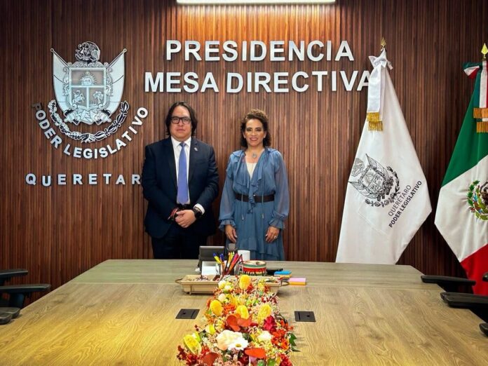 Fiscal y diputada de Querétaro dialogan sobre procuración de justicia