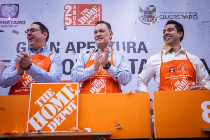 Inaugura Home Depot la tienda La Luz en Querétaro con 400 millones
