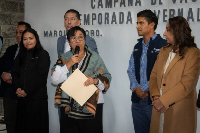 Llaman a vacunarse contra influenza y COVID-19 en Querétaro