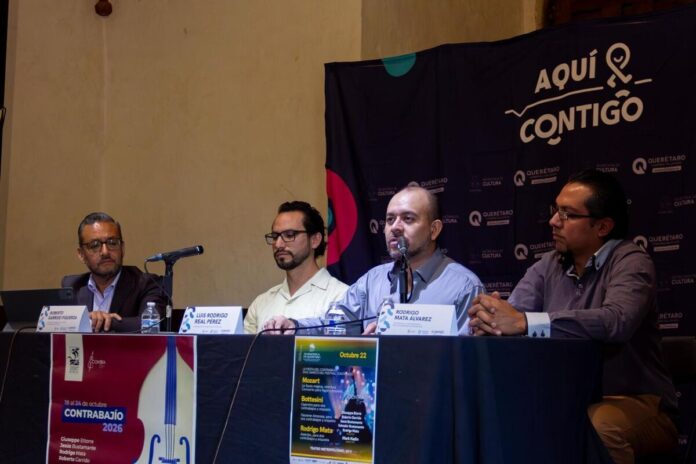 OFEQ ofrecerá concierto de contrabajo en Querétaro el 22 de octubre