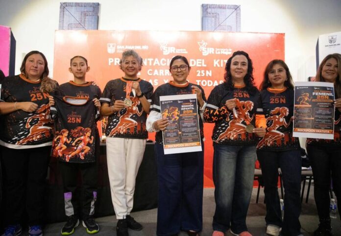 San Juan del Río convoca a la Tercera Carrera Femenil 25N