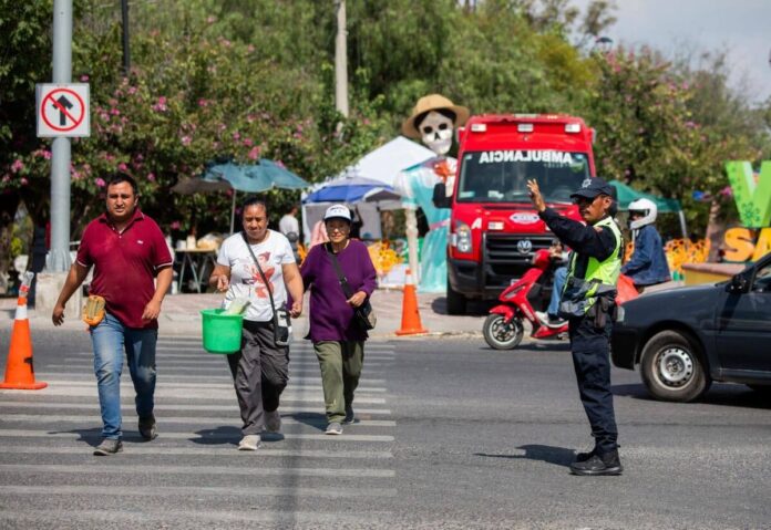 San Juan del Río despliega operativo de seguridad por Día de Muertos